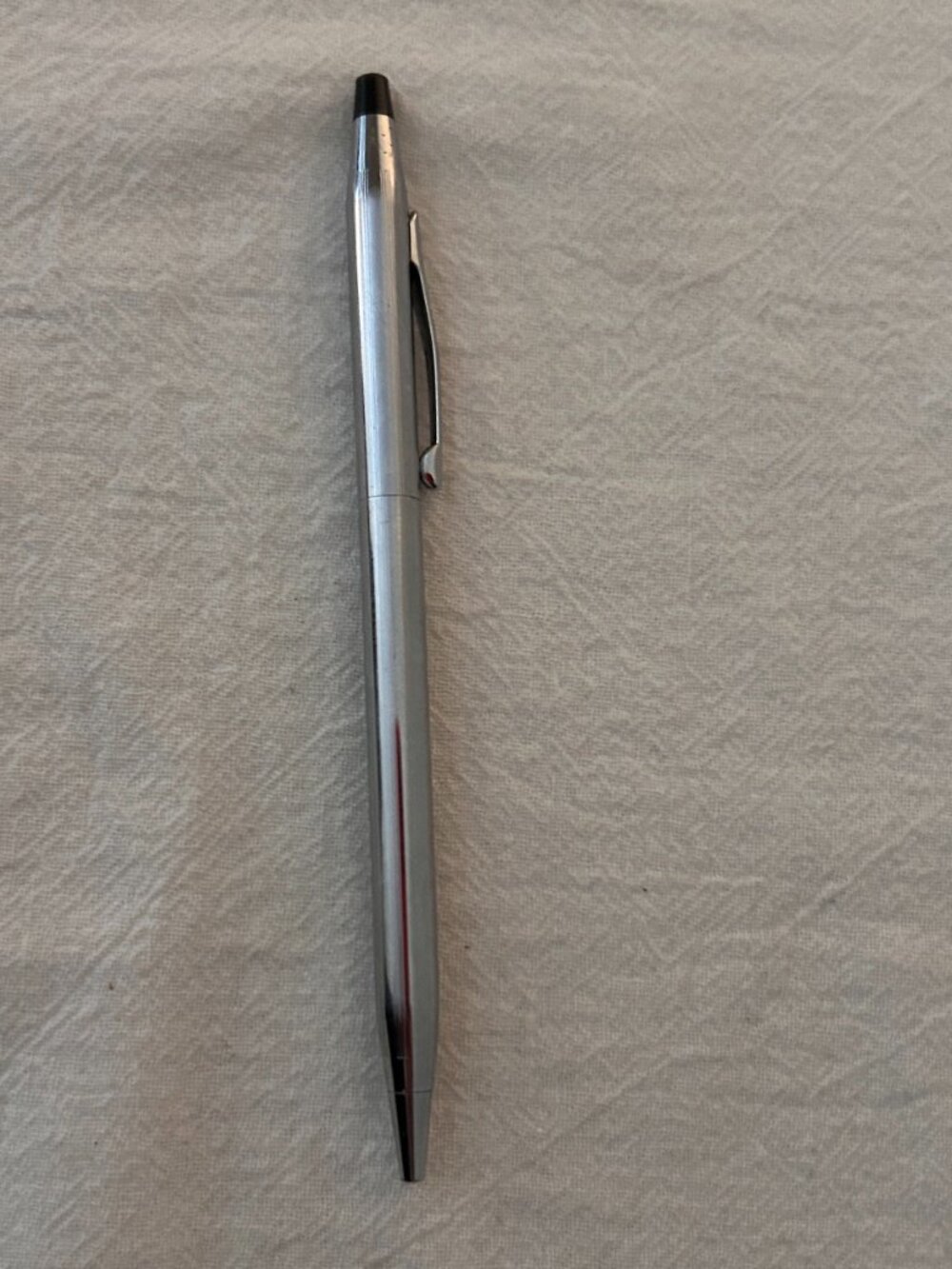 Silver Tone Cross Mechanical Ballpoint Pen